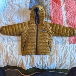 Patagonia Reversible down jacket, size 2T unisex